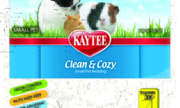 Kaytee Clean & Cozy White Hamster Bedding