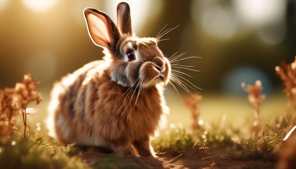 adorable argente brun rabbit