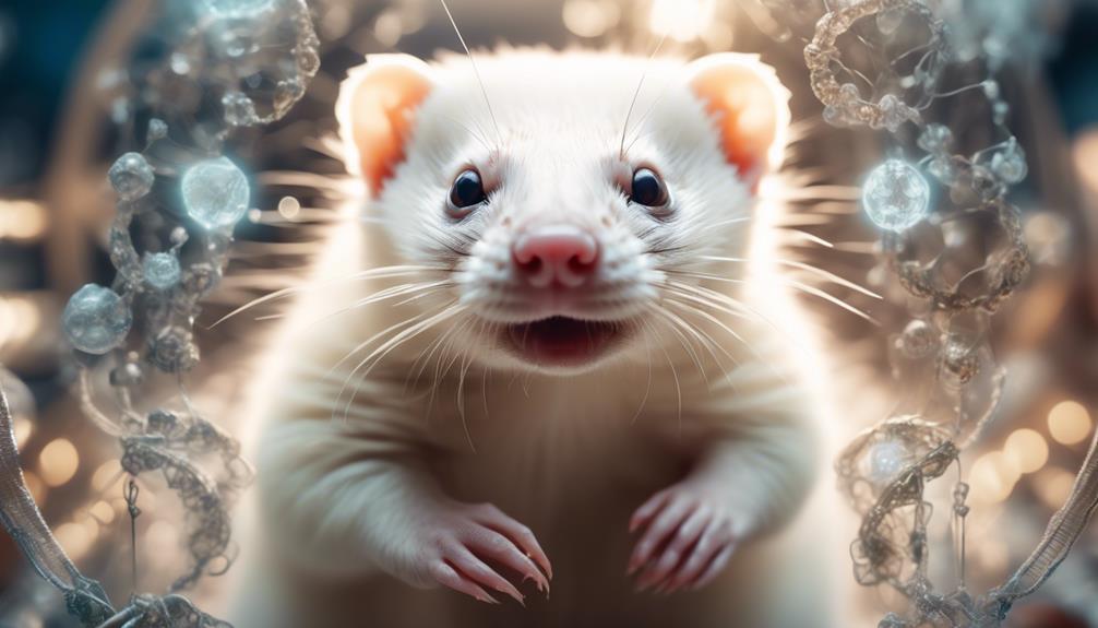 albinism and ferret welfare