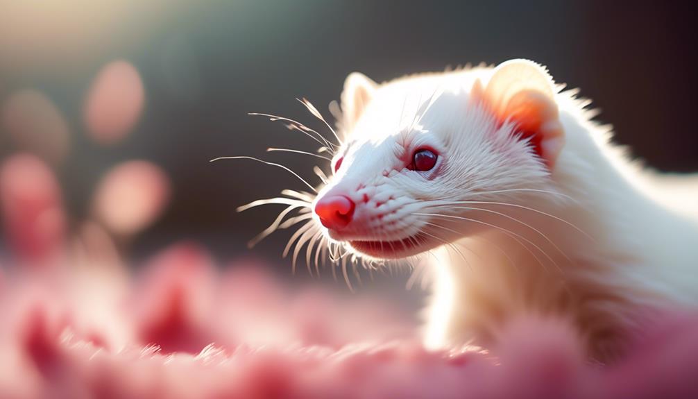 Rare Albino Ferrets: Mysteries of Their Genetics and Health Revealed