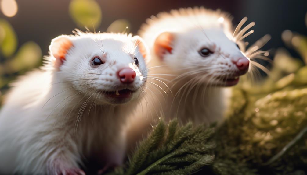 Rare Albino Ferrets: Mysteries of Their Genetics and Health Revealed