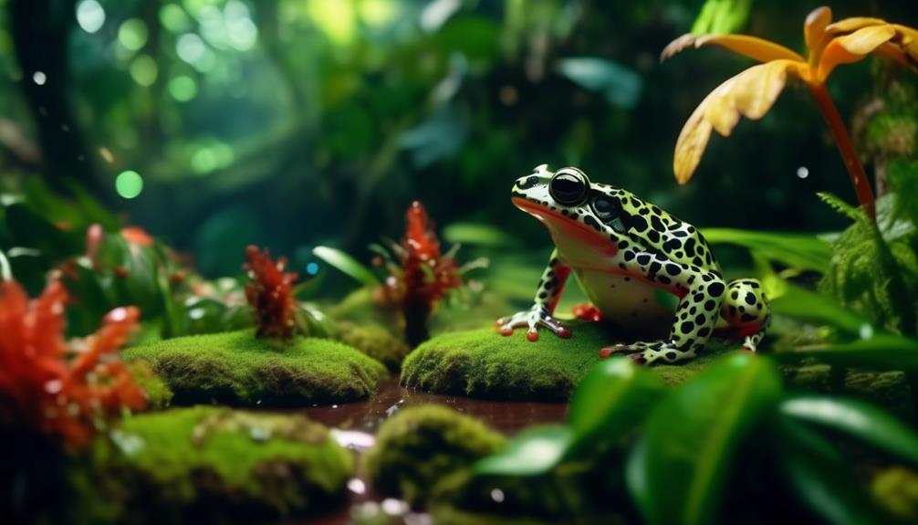 amazon milk frog s environment