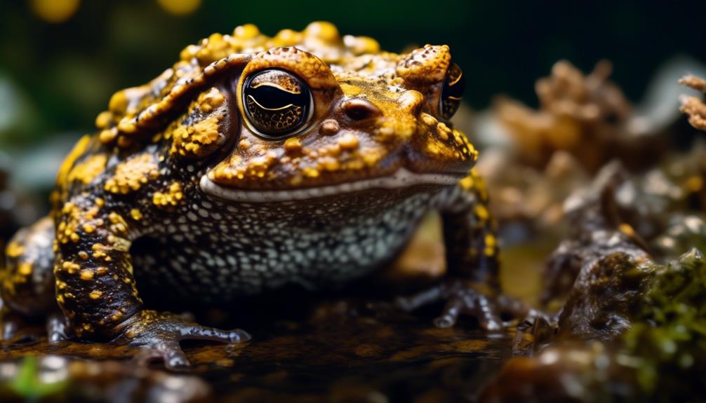 anatomy of japanese common toads