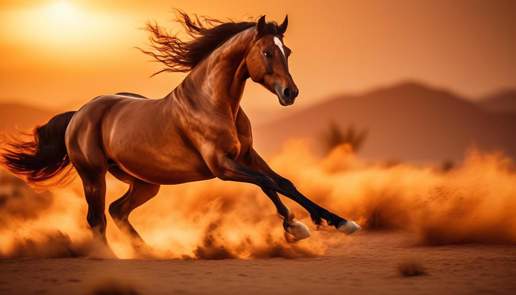 anglo arabian horse power and beauty