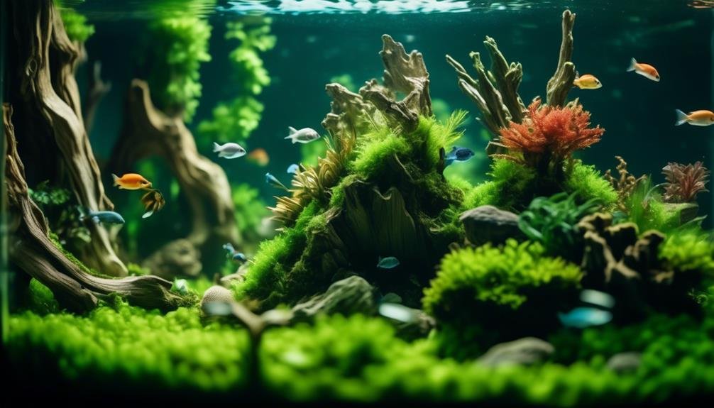 aquarium decor and equipment