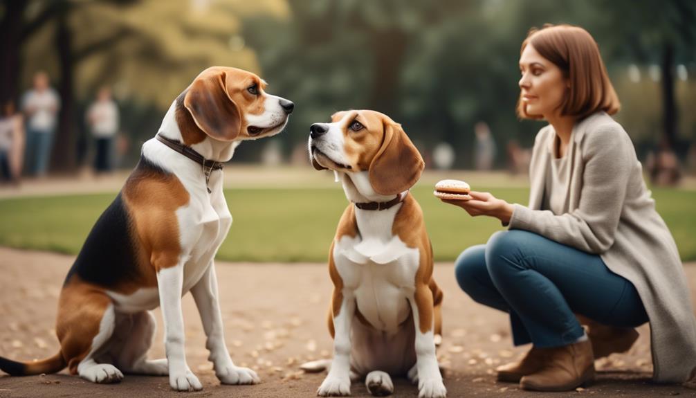 beagle training for obedience