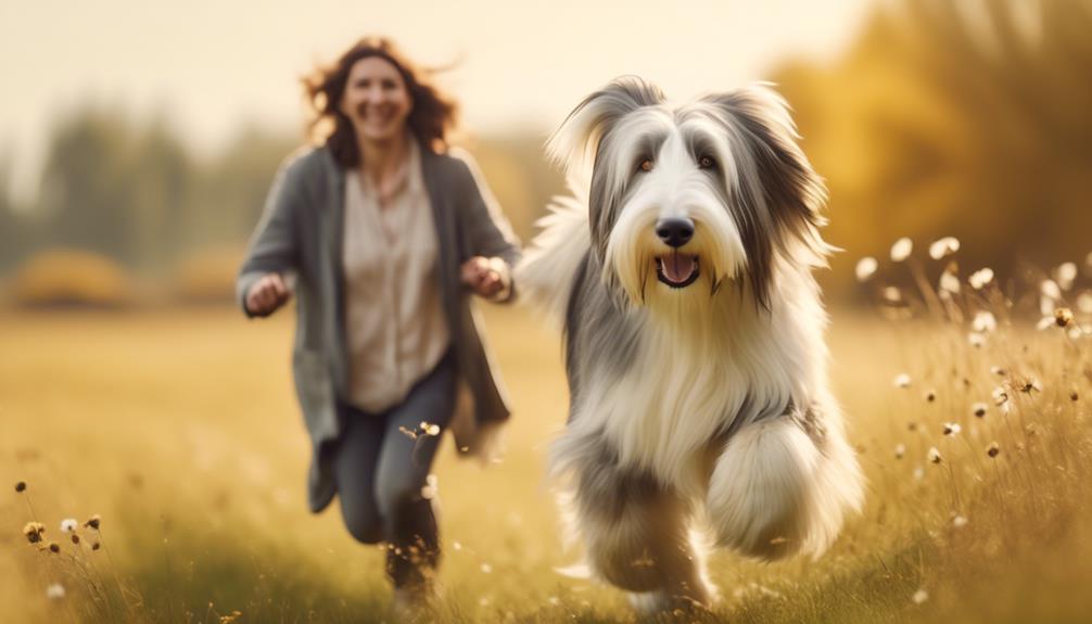 bearded collie a companionship