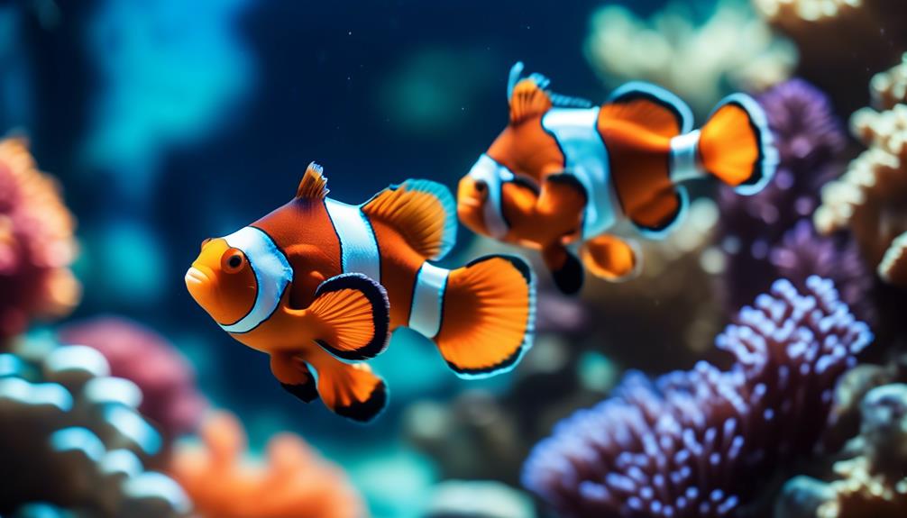 beloved clownfish in aquariums