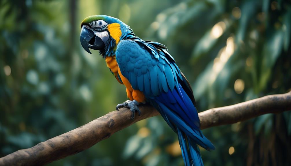 blue throated macaw vocalization