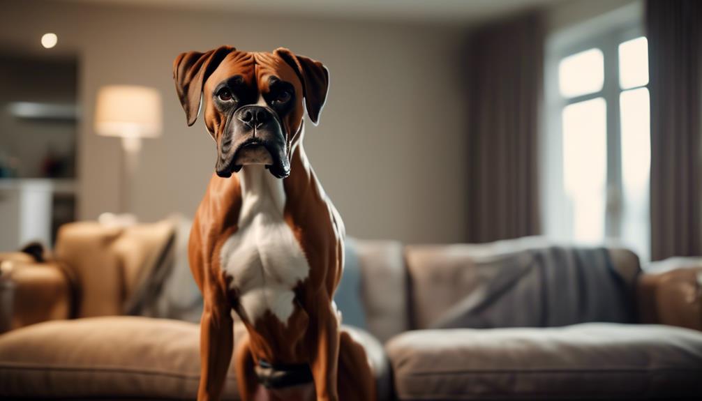 boxer breed size range