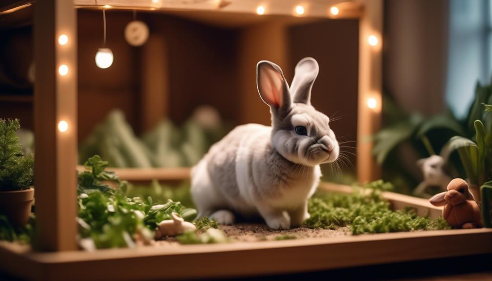 cage requirements for mini rex rabbits