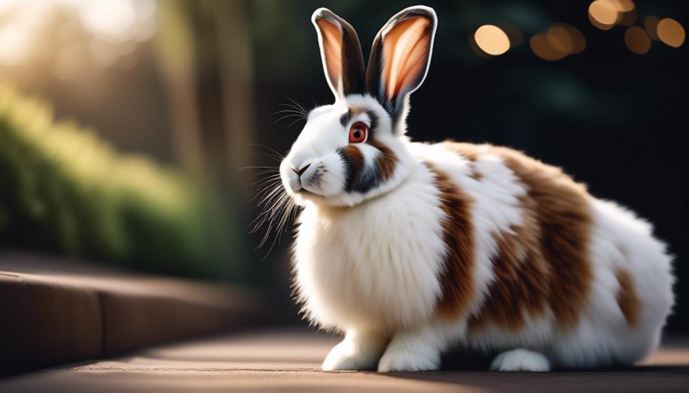 californian rabbits distinctive fur