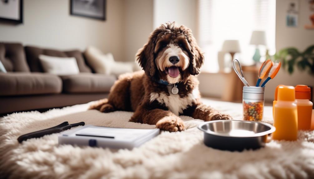 caring for bernedoodles properly