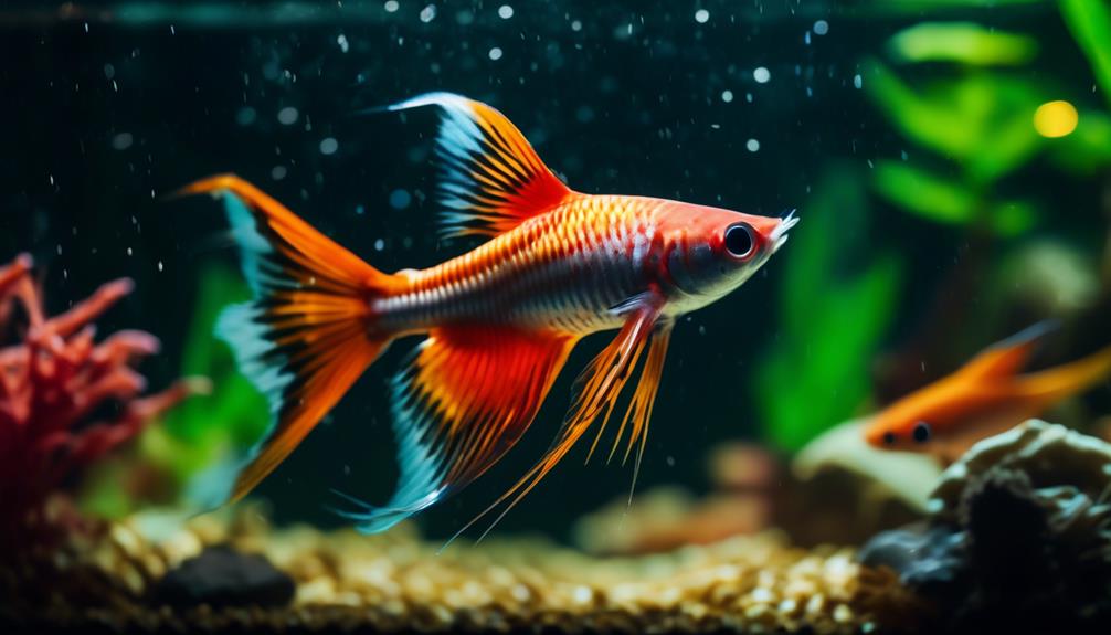 caring for swordtail fish