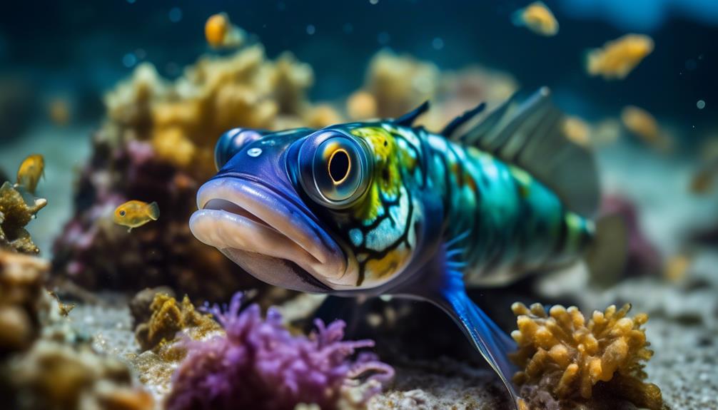 carnivorous feeding on fish