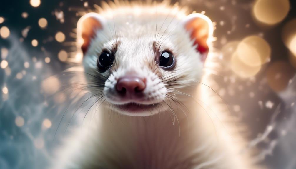 Rare Champagne Ferrets: Enigmatic Beauties Take Center Stage