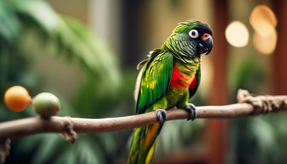 characteristics of black capped conures