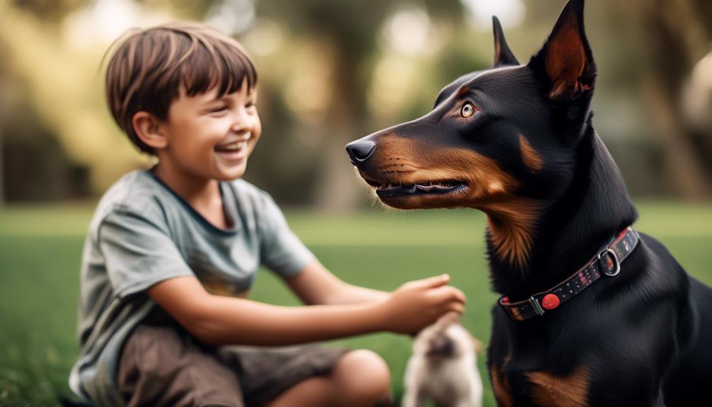 child and pet interactions