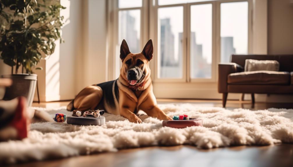 choosing a dog friendly apartment