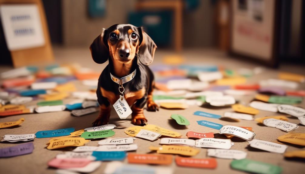 choosing dachshund names thoughtfully