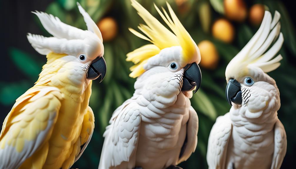 cockatoo breed size comparison