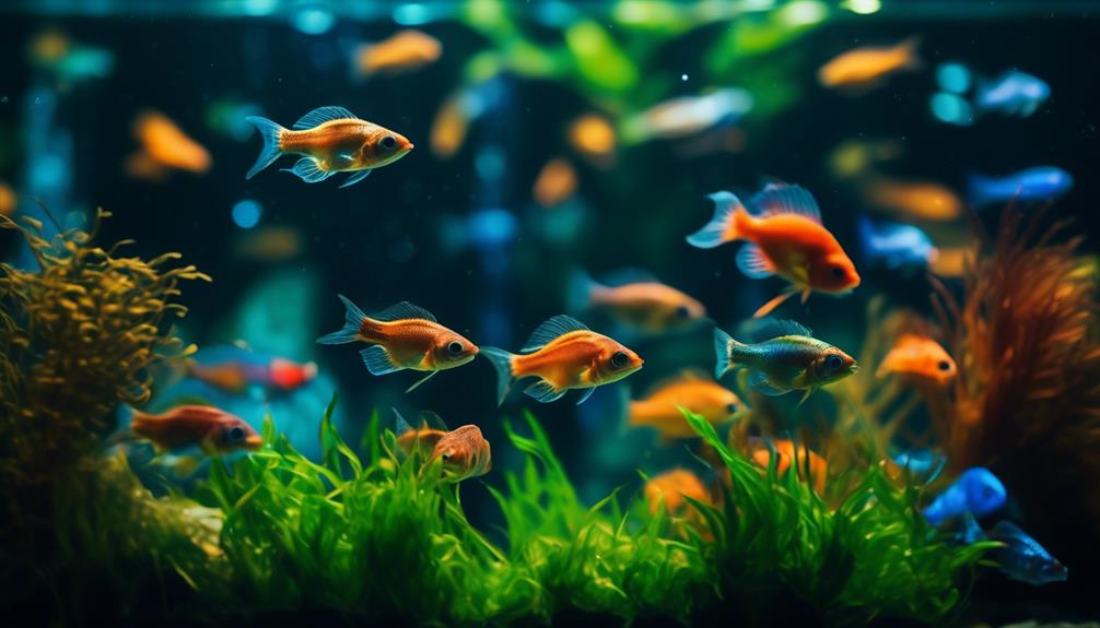 coloration and care of minnows