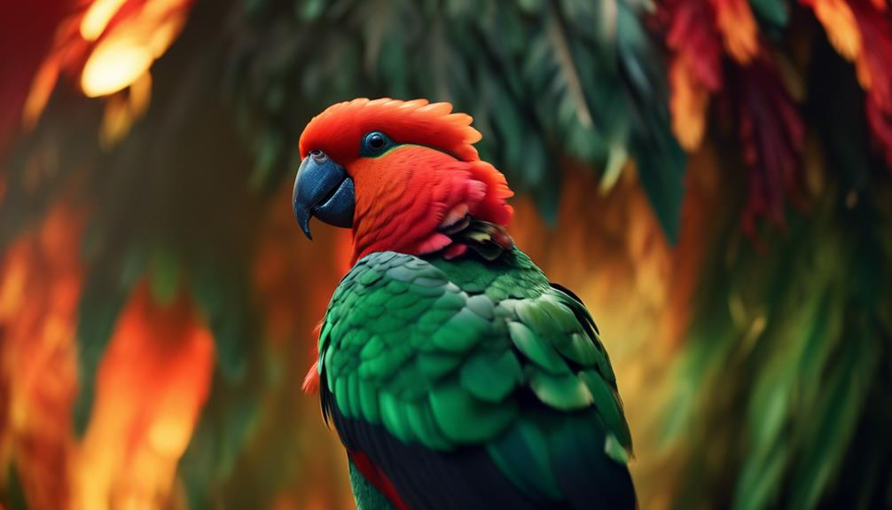 colorful australian bird species