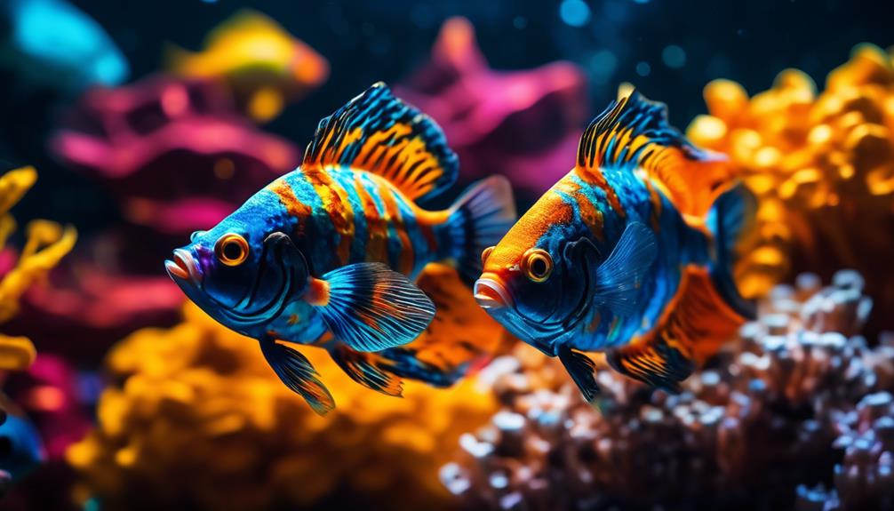 colorful molly fish trend