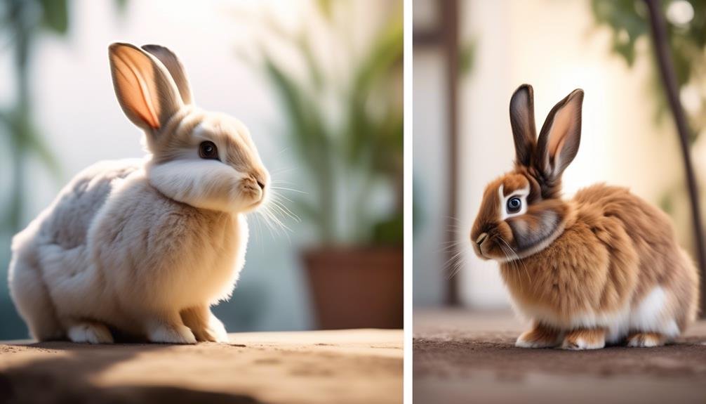 comparing californian rabbits specifically