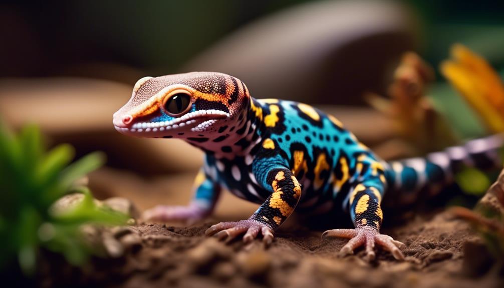 comparing leopard geckos characteristics