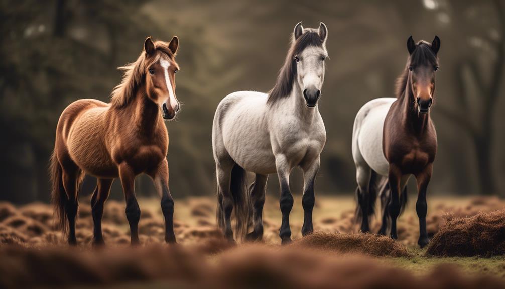 comparing pony breeds characteristics