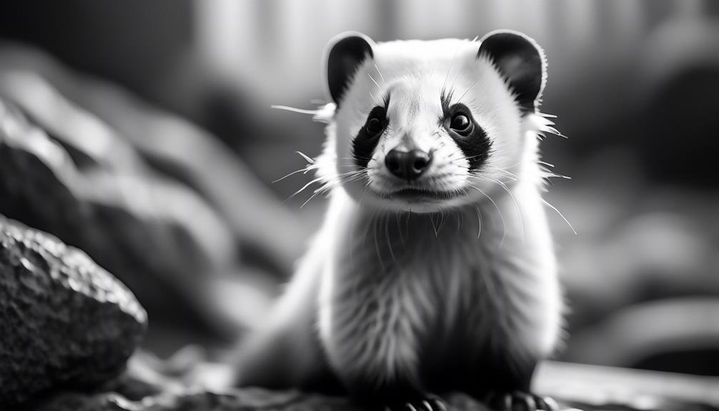 Rare Genetic Mutation Creates Adorable Panda Ferrets