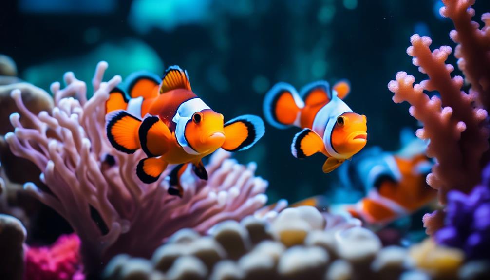 cultivating clownfish in captivity