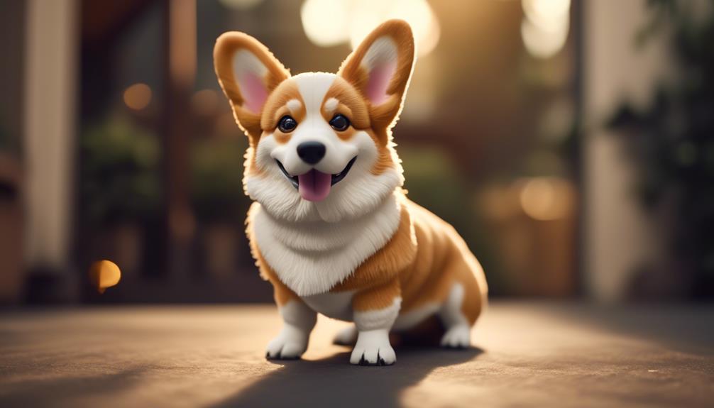 cute and compact corgi inus