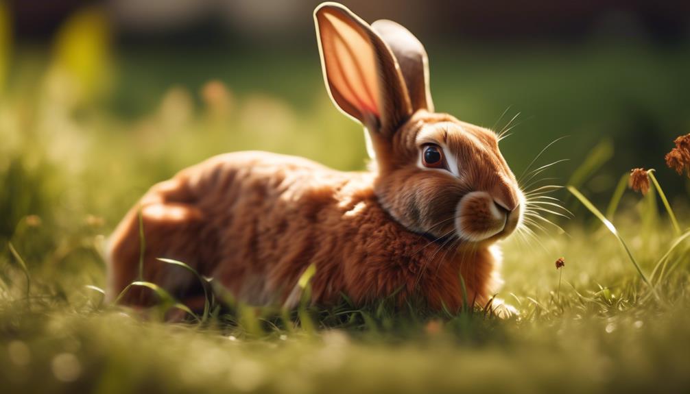 cute and curious rabbits