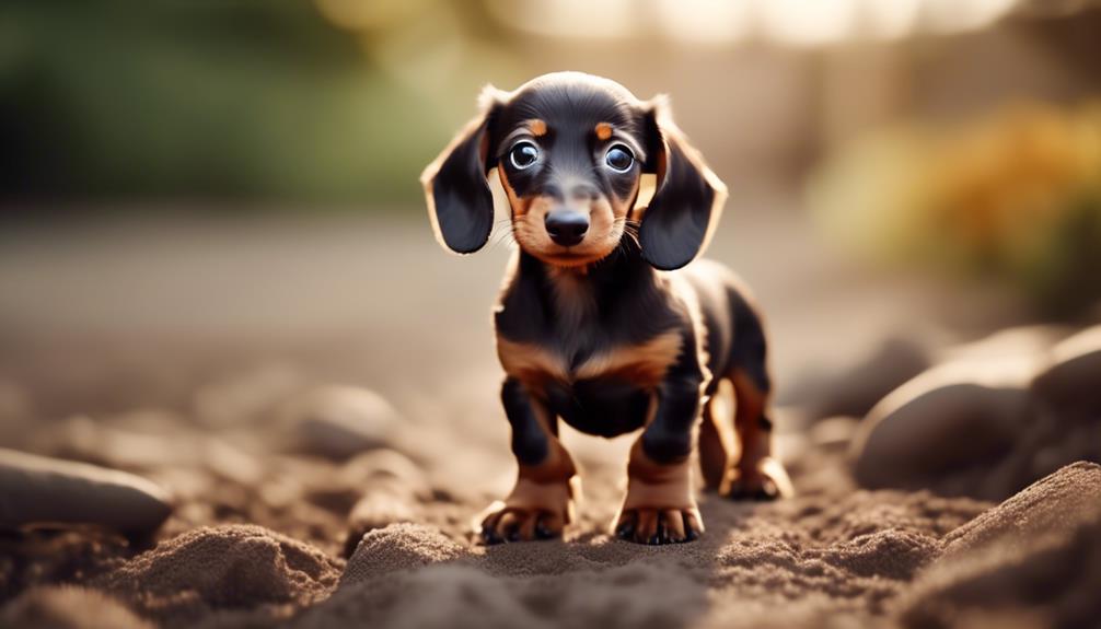 dachshund puppies small long energetic