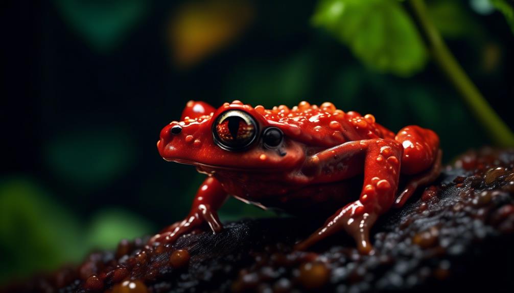 deadly toxin of tomato frog