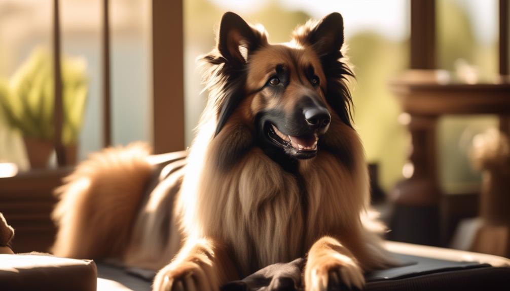 detailed belgian tervuren grooming