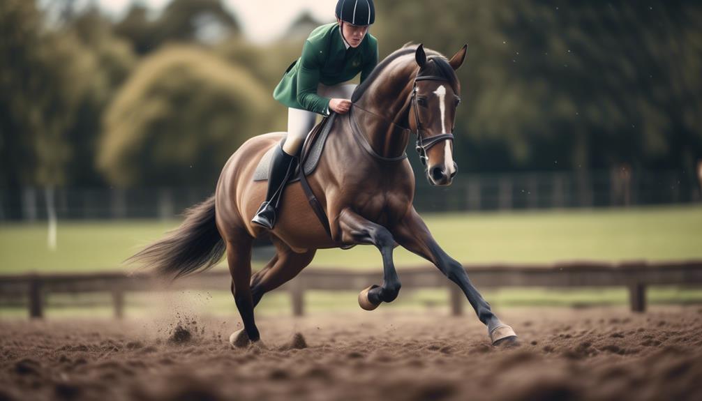 detailed physical description of the irish sport horse