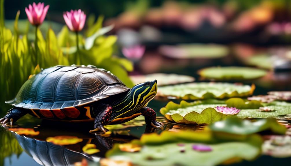 diet of eastern painted turtle