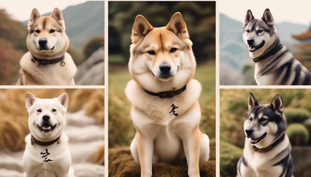 different names for shikoku dogs