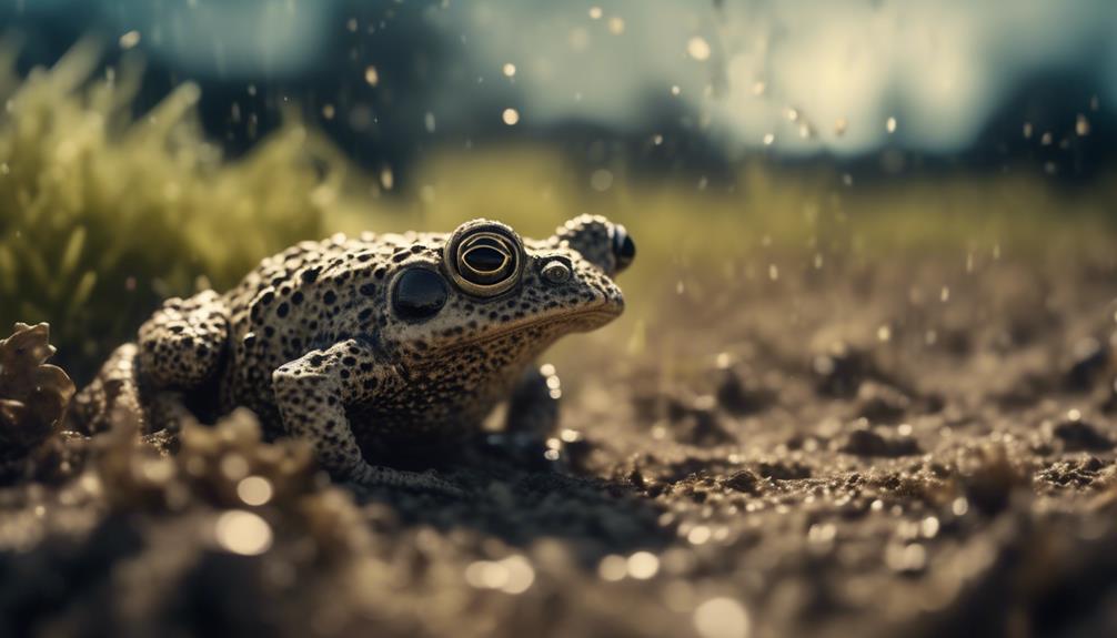 diminishing population of natterjack toads