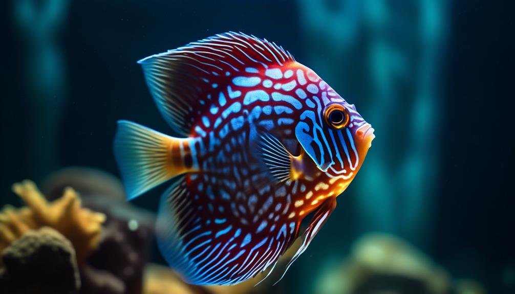 discus fish key traits