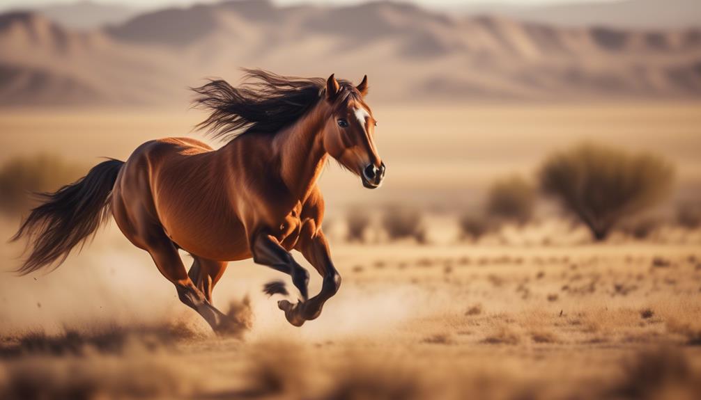 distinctive characteristics of mustangs