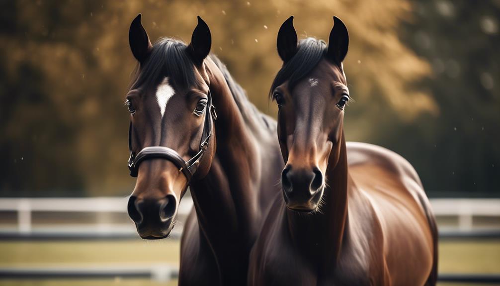 distinctive features of trakehner horses