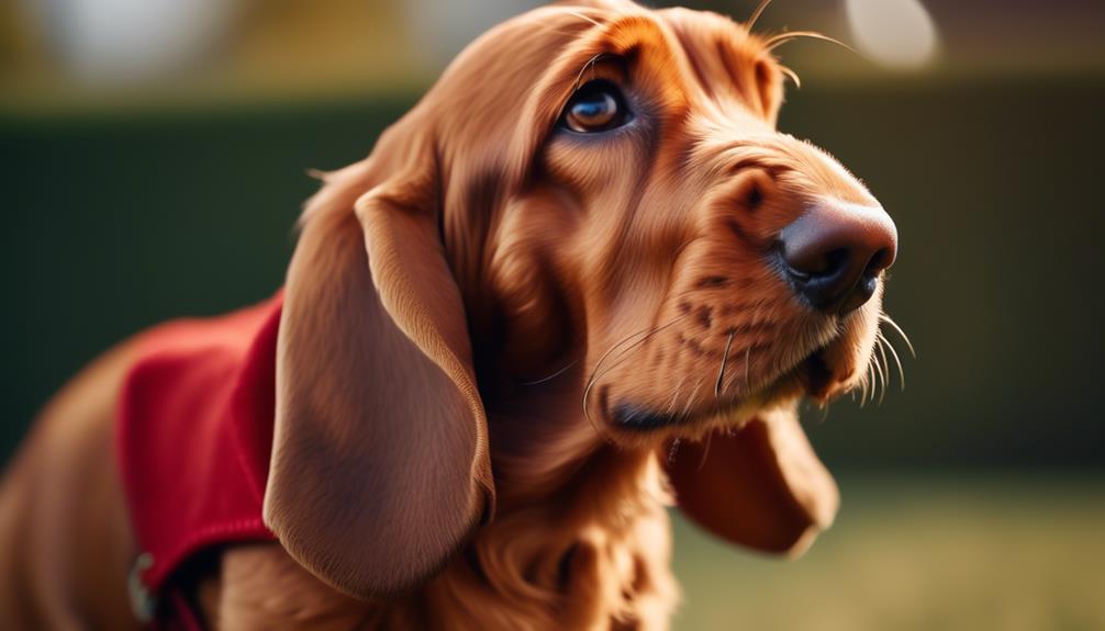 distinctive french hunting dog