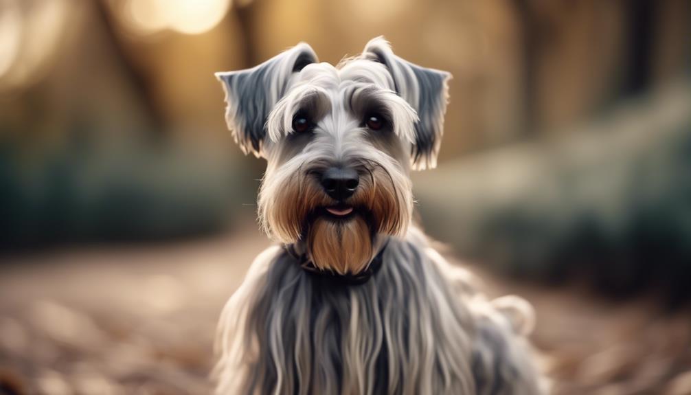 distinctive look of cesky terriers