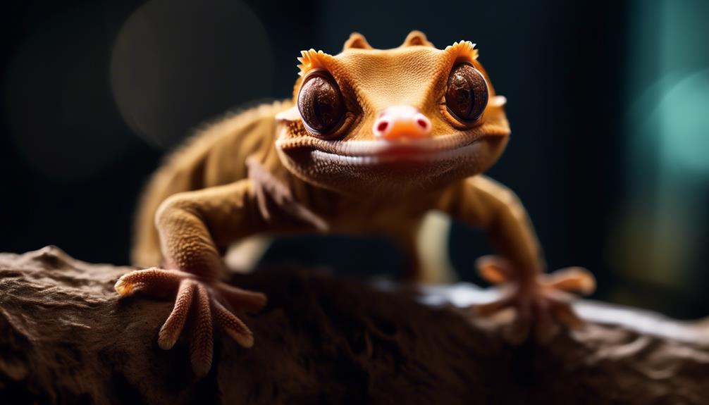 distinctive physical traits of the crested gecko