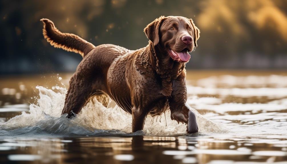 distinctive traits of chesapeake bay retrievers