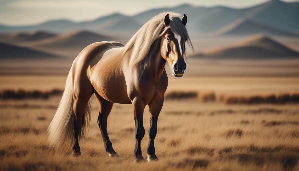 distinctive traits of mongolian horses